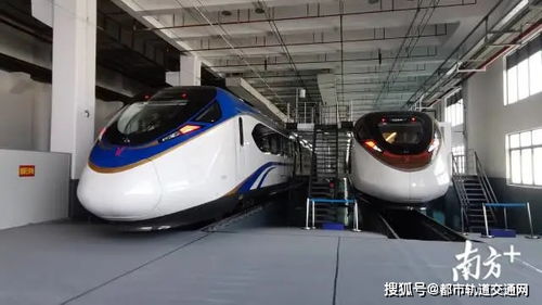 对标 复兴号 中国最高时速地铁在广州首次亮相